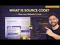 What is Source Code How to View Website Code in Chrome Full Stack Lesson 14 2026