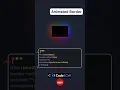 CSS Border Animation in 60 Seconds Easy Frontend Trick