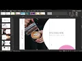 Free PowerPoint Template - Pink minimalist