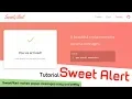 Sweet Alert Tutorial