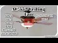 What Is The AC 552 Ceiling Fan Manual Replacement Parts Remote Installation Troubleshooting