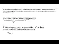 Transcribing a DNA sequence into an RNA sequence
