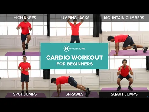 Download MP3 CARDIO WORKOUT FOR BEGINNERS From Home In 10 Minutes | Lockdown Workout No Equipment | HealthifyMe