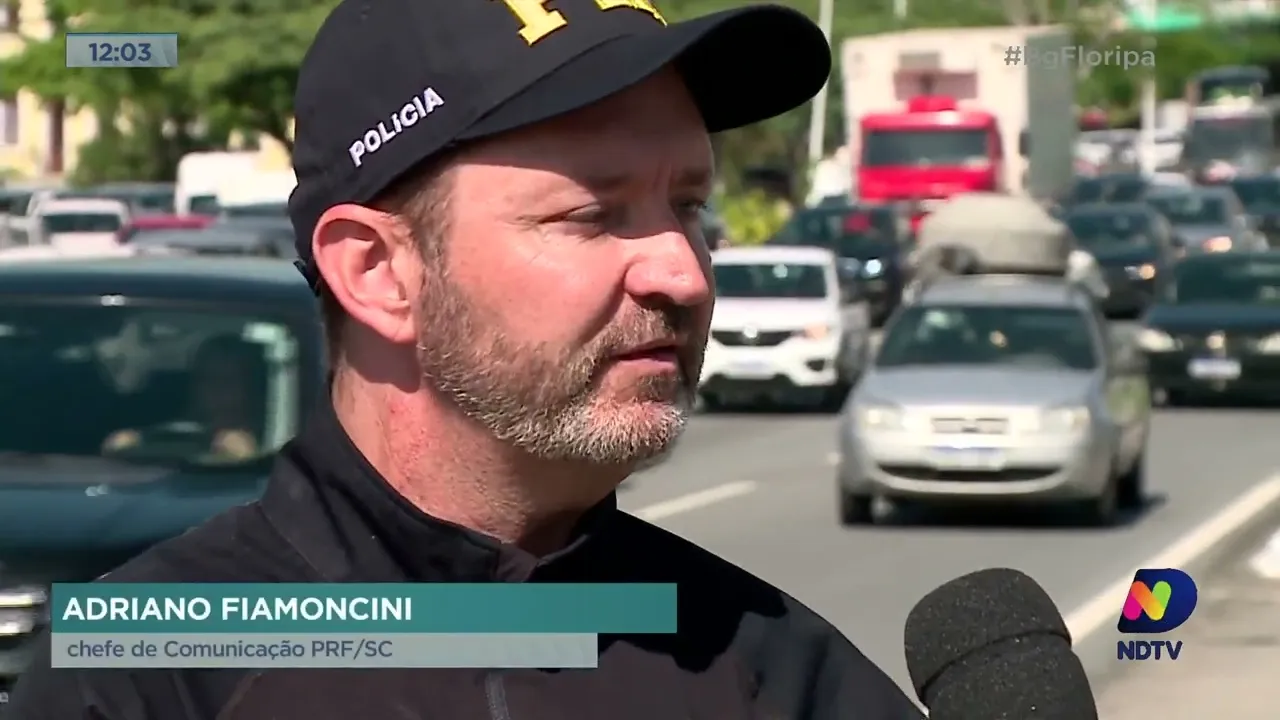 Mais de 7,5 mil acidentes foram registrados nas rodovias federais de SC em 2022