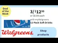 3 for 12 99 Pepsi 12-Packs at Walgreens