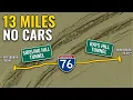 Why 13 Miles of the Pennsylvania Turnpike Were Abandoned