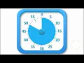 50-minute visual timer