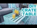 DIY Crate Coffee Table HGTV