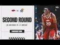 Arkansas vs Kansas - Second Round NCAA tournament extended highlights