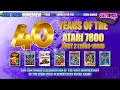 Atari 7800 40th Anniversary Part 2 1988-1989 20 Games