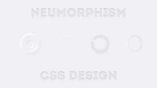 CSS Neumorphism Loader Animation HTML CSS