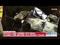 Car veered off road caught fire on I-540 crash in Raleigh
