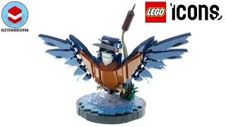 LEGO Icons 10331 Kingfisher Bird – LEGO Speed Build Review