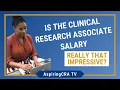 Entry Level Clinical Research Associate Salary Expectations Aspiring CRA TV