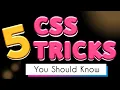 5 CSS Tricks You Should Know in 2023 CSS Tricks in Hindi