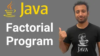 Java Bangla Tutorials 49 find factorial of a number