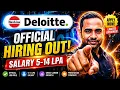 Deloitte Hawkins Hiring Batch 2027-2024