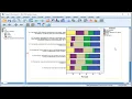 SPSS Stacked Relative Bar Chart of multiple variables