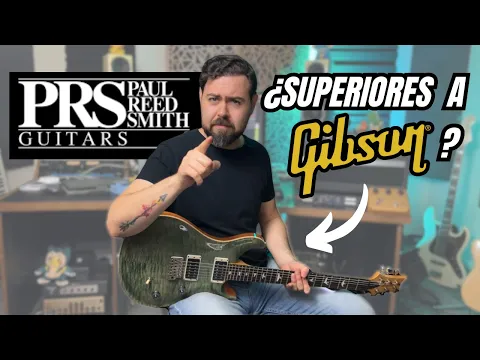 Download MP3 GIBSON Fan prueba Guitarra PRS por PRIMERA VEZ | PRS CE-24 USA