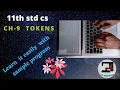CH-9 TOKENS KEYWORDS IDENTIFIERS SAMPLE PROGRAM