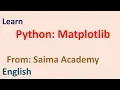 Matplotlib Color function line width line Style Functions etc English