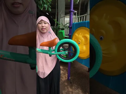 Di beliin sepeda kaya gini ternyata buat ngelatih motoriknya #pushbikeindonesia #sepedaanak #sepeda
