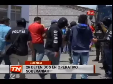 29 detenidos en operativo Soberanía II
