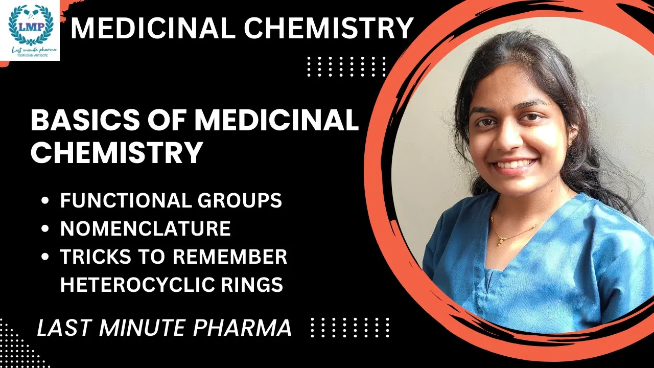 MEDICINAL CHEMISTRY | Basics of Medicinal Chemistry | #mc #medicinalchemistry | LAST MINUTE PHARMA