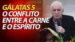 O conflito entre a carne e o Espírito | Gálatas 5:16-26 | Pastor Paulo Seabra