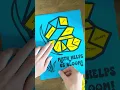 Spring math craft with a flower made of polygons