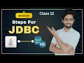 Java JDBC Tutorial Java Database Connectivity in Hindi with Mysql
