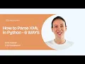 How to Parse XML in Python ScrapingAnt