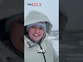 Snow Has Started To Fall in Traverse City Michigan and FOX Weather Is On The Ground With The Latest