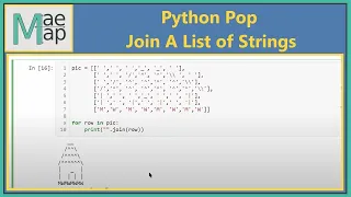 Python Pop Join Lists of Strings