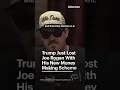 Trump Just Lost Joe Rogan With His New Money Making Scheme