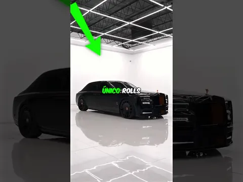 Este es el único Rolls Royce con un V16 en el mundo que ni Elon Musk puede tener