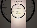 Analog Clock with Coding