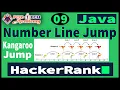 9 Number Line Jump Kangaroo HackerRank Coding Competitive Programming Java Fox Tech