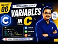 Variables in C Programming Declaration Initialization Examples C Programming Lecture 06