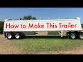 Assembling a 42 Rockin H Grain Trailer Kit