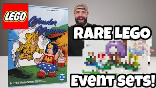 Rare Lego 2020 Event Exclusives: DC Wonder Woman 77906 and MORE!