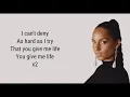 Alicia Keys - Three Hour Drive (Lyrics) ft. SiR