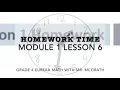 Eureka Math Homework Time Grade 4 Module 1 Lesson 6