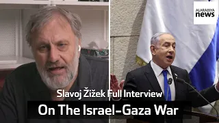 Philosopher Slavoj Žižek: Israel Needed This War In Gaza To Create A Greater Israel | Full Interview