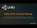 How to Script Character Blinking in Unity 2017 3