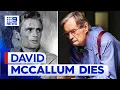 David McCallum star of hit TV series NCIS dies at 90 9 News Australia