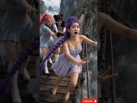 They Pushed Her, But She Rode A Dragon 😳🚀#humor #kpop