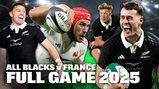 All Blacks v France 2025 Test 1 FULL GAME