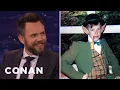 Joel McHale Dressed As A Young Conan CONAN on TBS