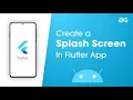 How to Build Splash Screen in Flutter SpeedCode Code link add Description